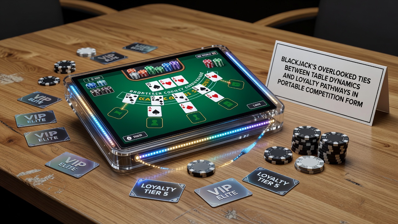 Darstellung von Loyalitätspfaden und mobilen Wettbewerbsformaten im Blackjack