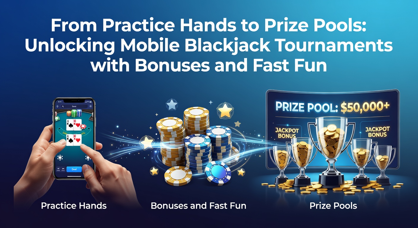 Nahaufnahme eines Gewinnscreens bei Mobile-Blackjack-Turnier mit Bonus-Symbolen und Auszahlungsbestätigung
