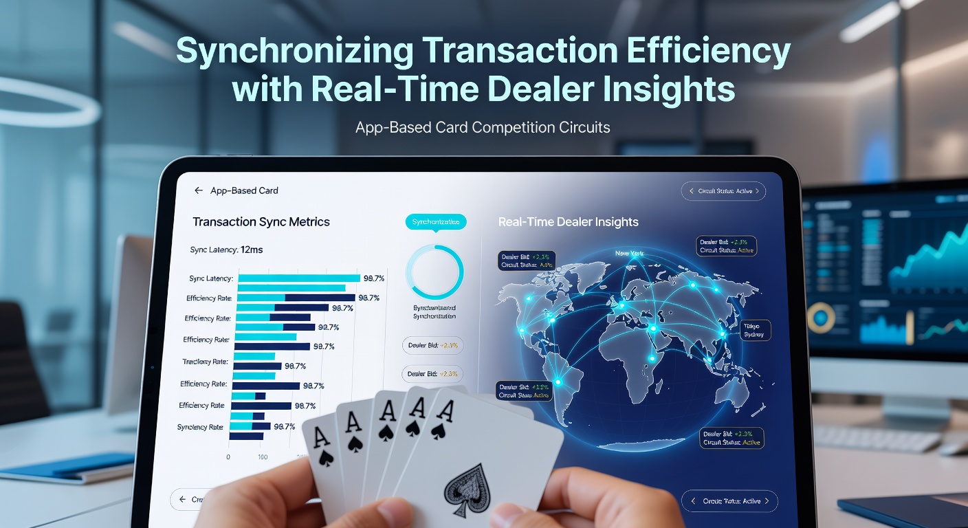Darstellung effizienter Transaktionssysteme und Live-Dealer-Daten in mobilen Kartenspiel-Apps