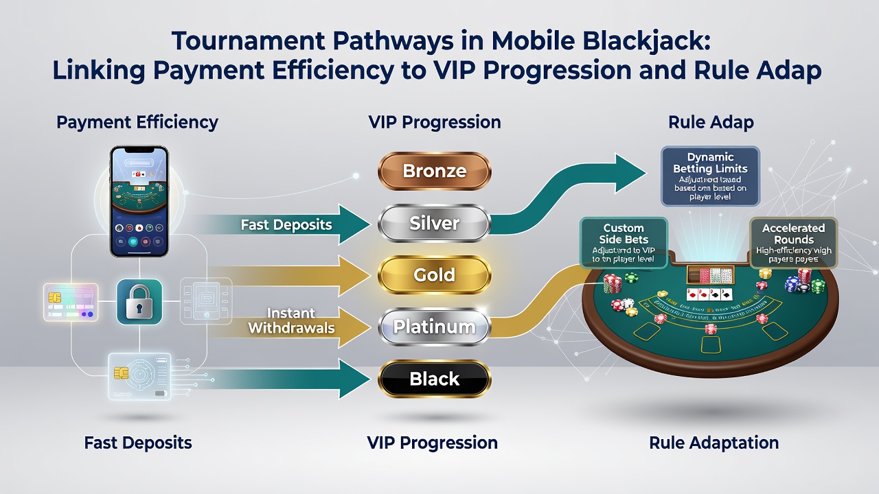 Visualisierung von VIP-Pfaden und Zahlungsflüssen in Blackjack-Apps